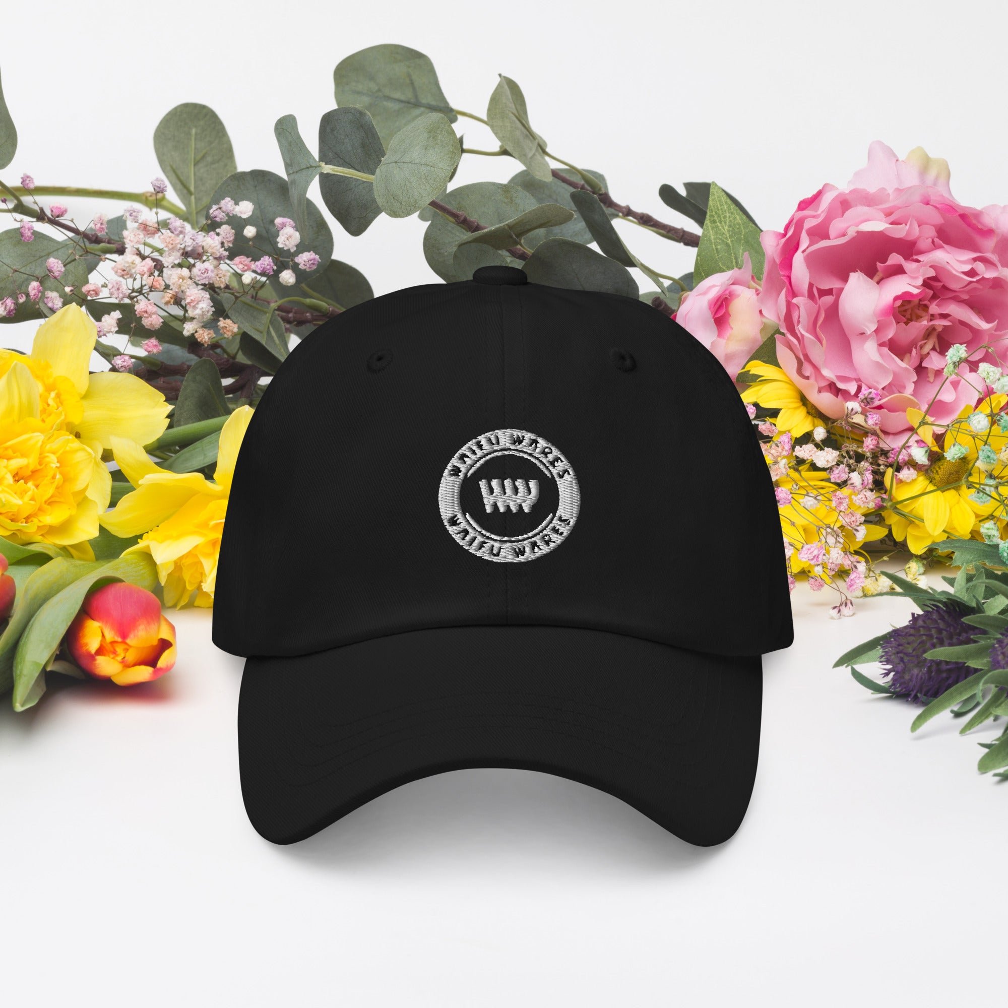 Waifu Wares Cap (White Logo)